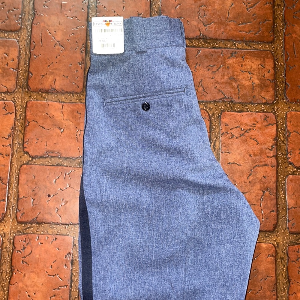 Unhemmed Mens usps pants 28